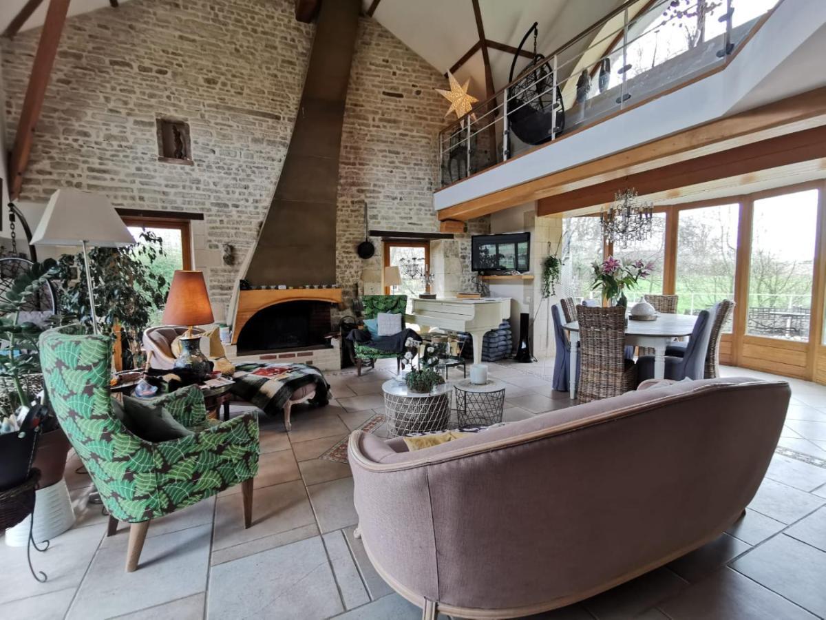 Les Chambres De Capucine Carcagny Esterno foto