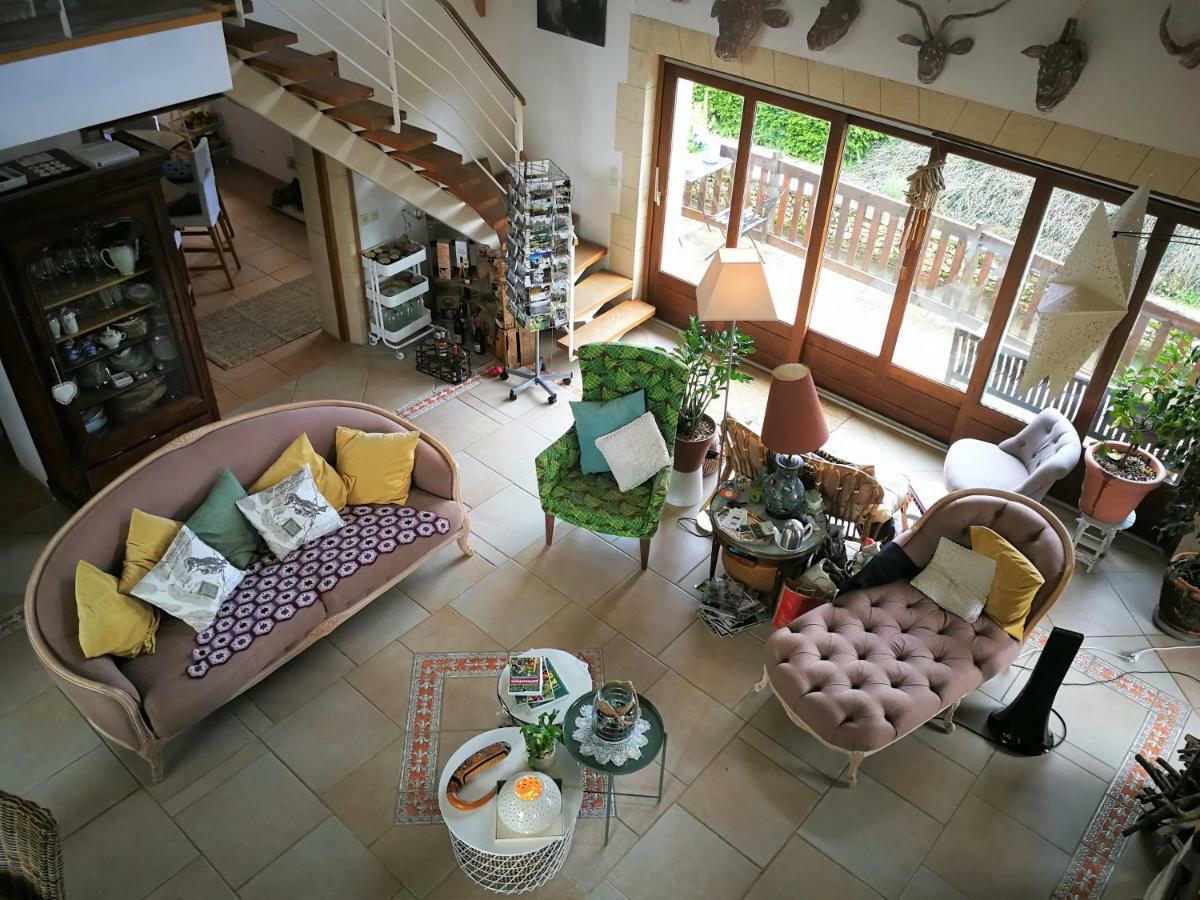 Les Chambres De Capucine Carcagny Esterno foto